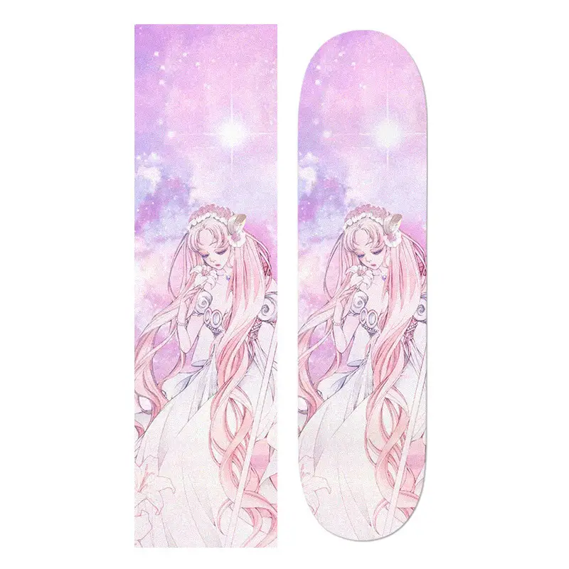 Distribution Double Skateboard Sandpaper Scooter Accessories Sticker Color Sandpaper Skateboard Sand Sticker Sandpaper Sports Outdoor - Image 9