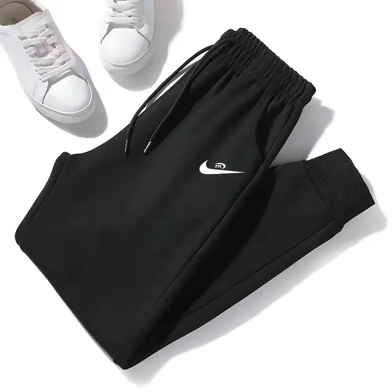Men's Black Fleece Lined Winter Pants Warm Casual - Image 7
