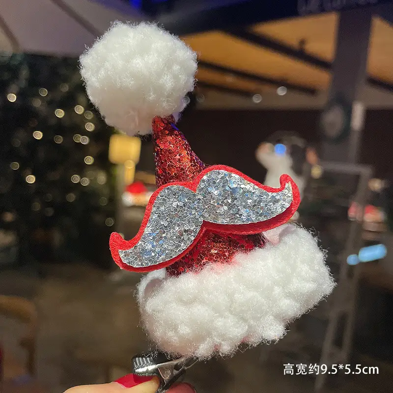Christmas Hairpin with Fairy Hat for Kids