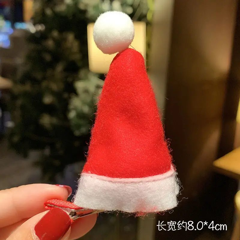 Christmas Hairpin with Fairy Hat for Kids