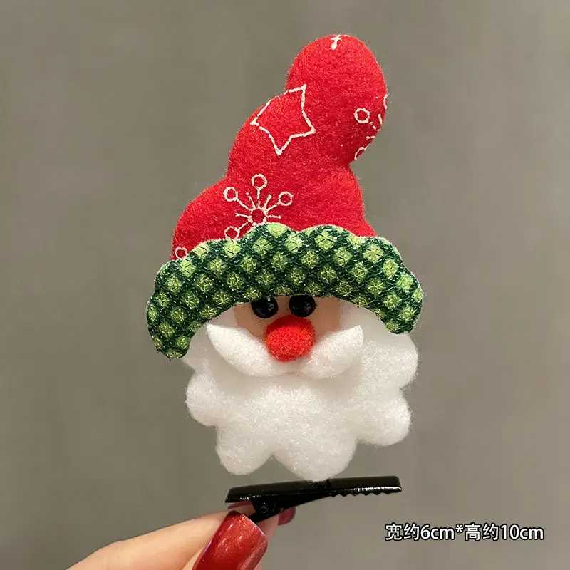 Christmas Hairpin with Fairy Hat for Kids