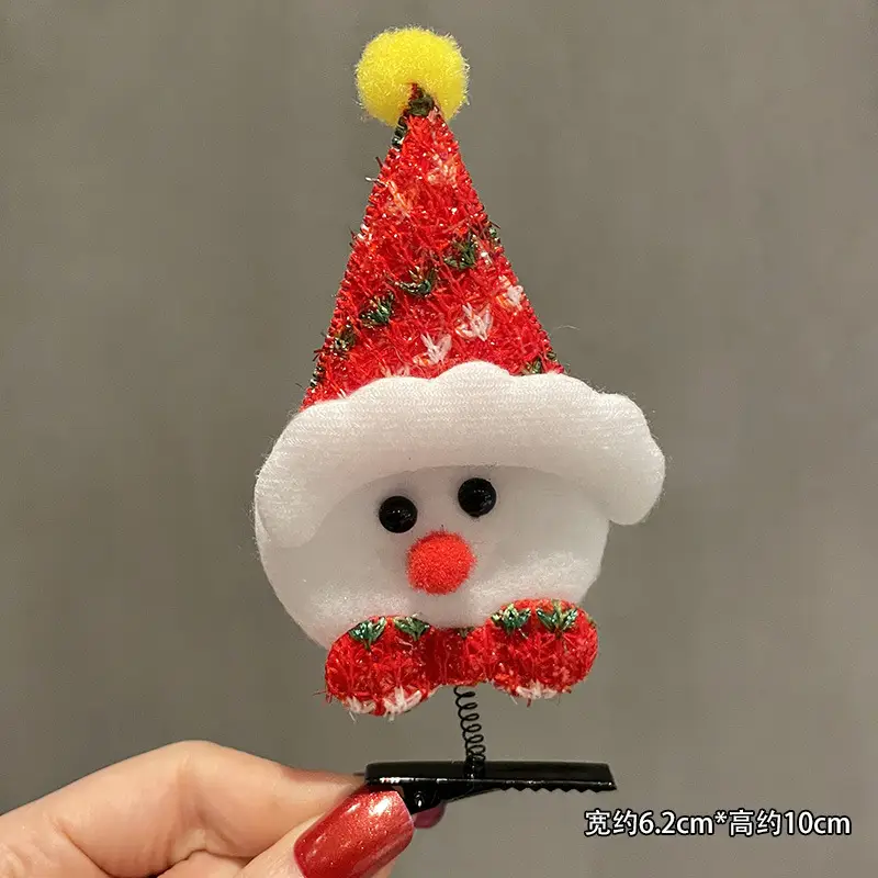 Christmas Hairpin with Fairy Hat for Kids