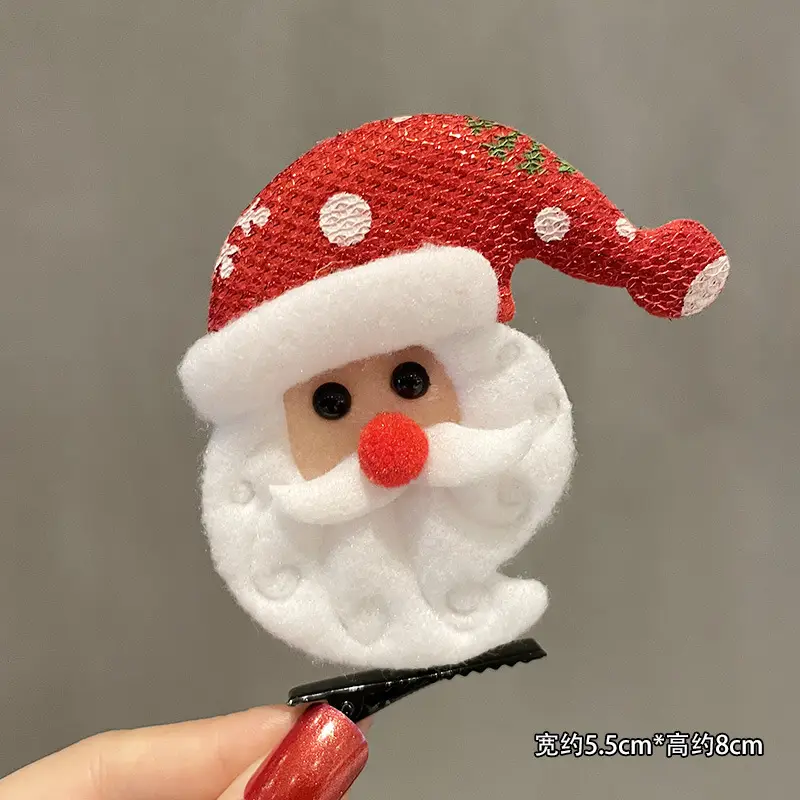 Christmas Hairpin with Fairy Hat for Kids