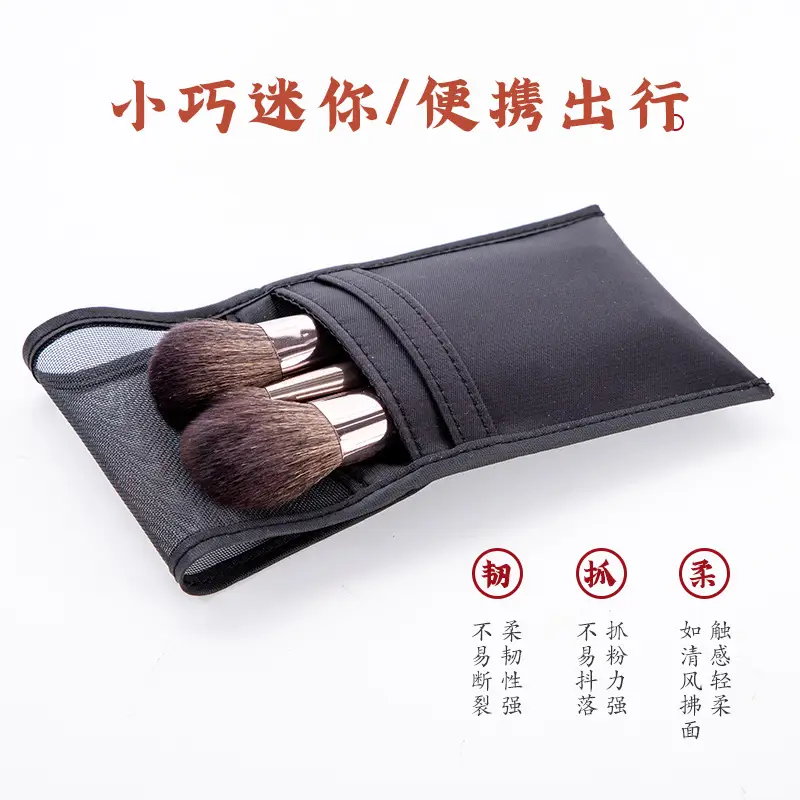 Custom Mini Makeup Brushes Set for Blush, Eye Shadow, Contour - Image 8