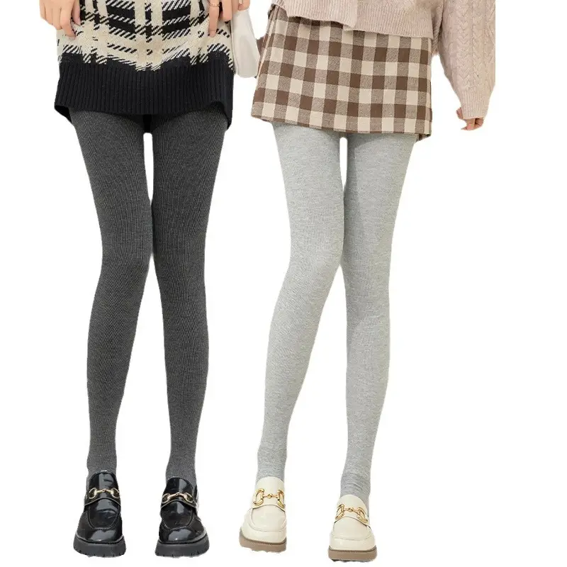 Fleece Leggings Women's Winter Warm Slimming High Waist - Image 15
