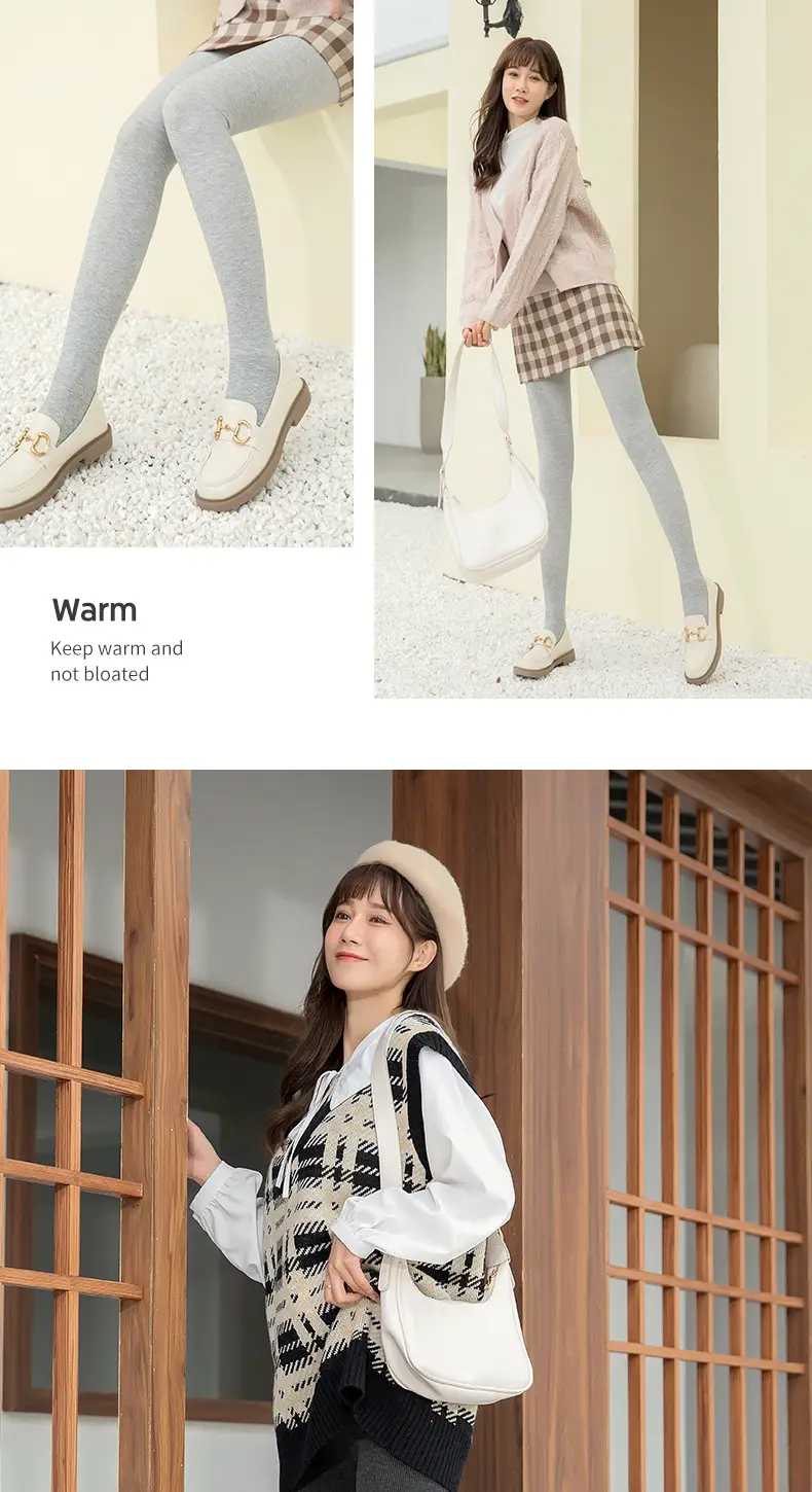 Fleece Leggings Women's Winter Warm Slimming High Waist — feature 10