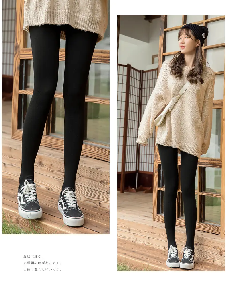 Fleece Leggings Women's Winter Warm Slimming High Waist — feature 14