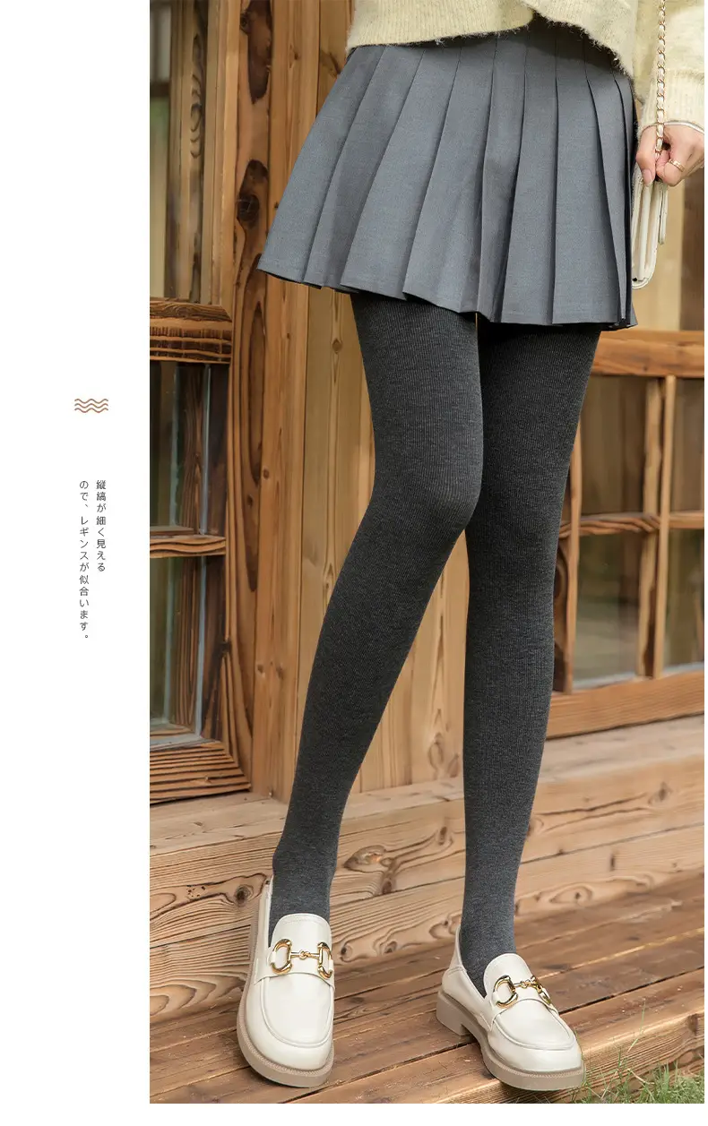 Fleece Leggings Women's Winter Warm Slimming High Waist — feature 16