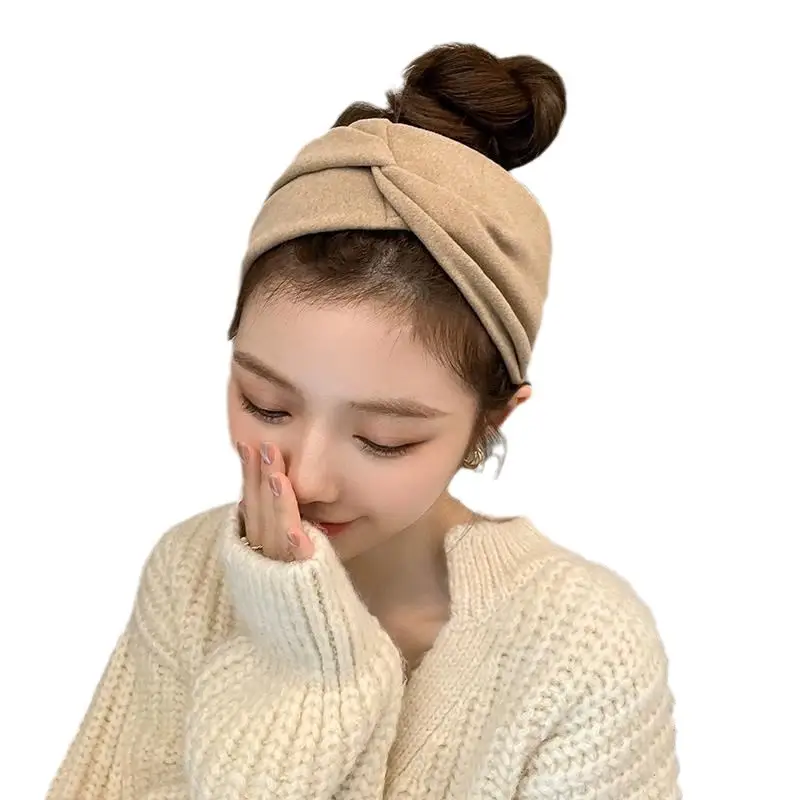 Women's Wide Brim Hair Band Autumn Winter Gentle