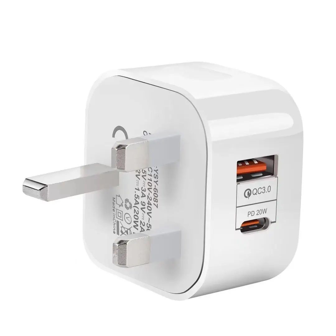 PD20w European Standard Phone Charger QC3.0 Universal - Image 4