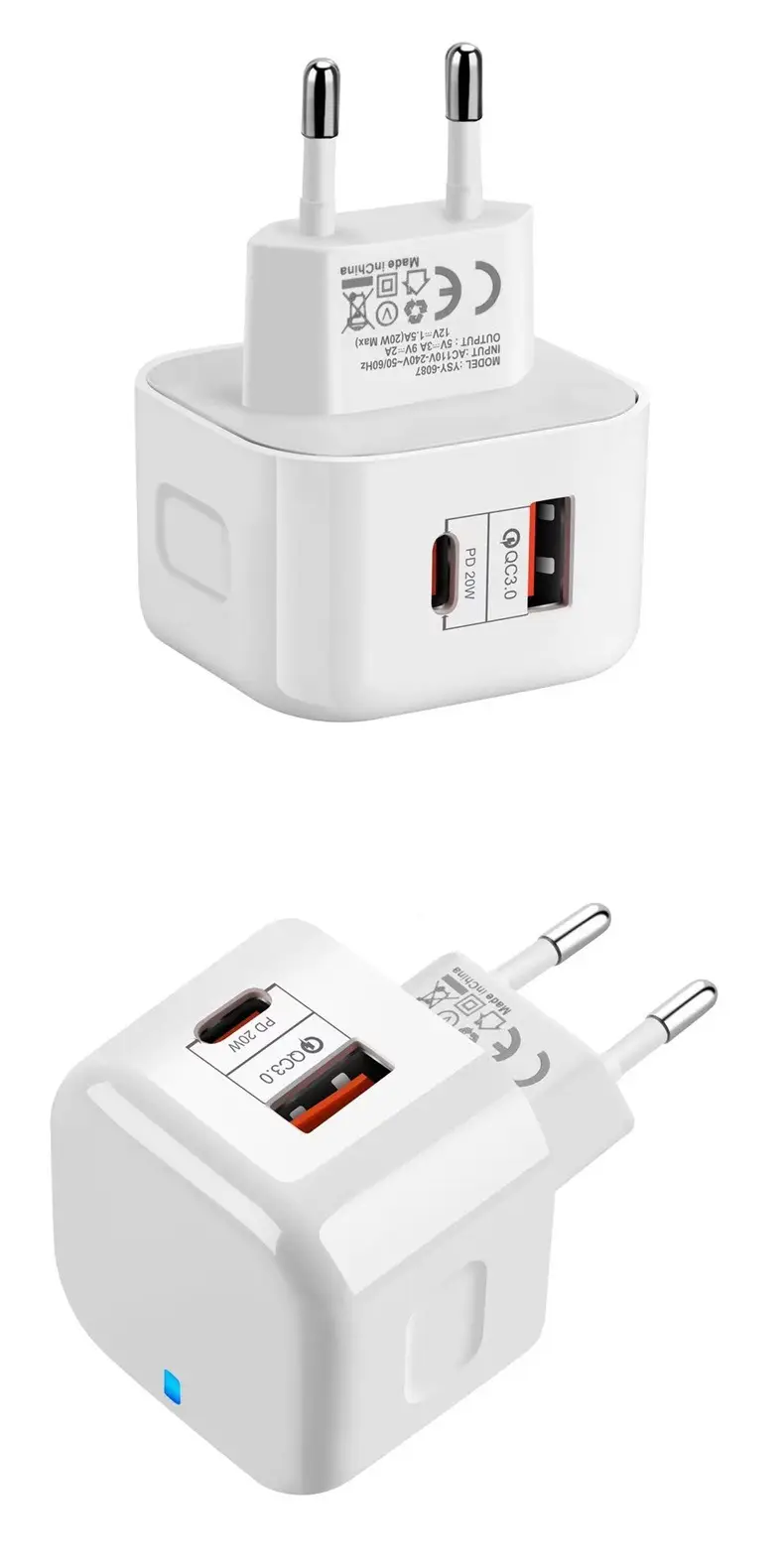 PD20w European Standard Phone Charger QC3.0 Universal — feature 3
