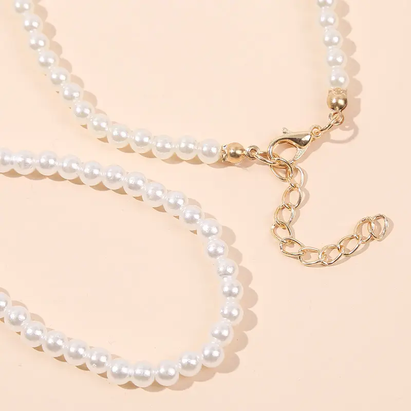 Pearl Bracelet & Necklace Set for Women - Image 5