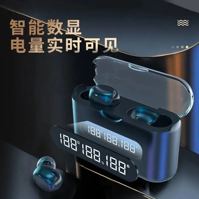 Bluetooth TWS In-Ear Headsets with LED Display - Image 3