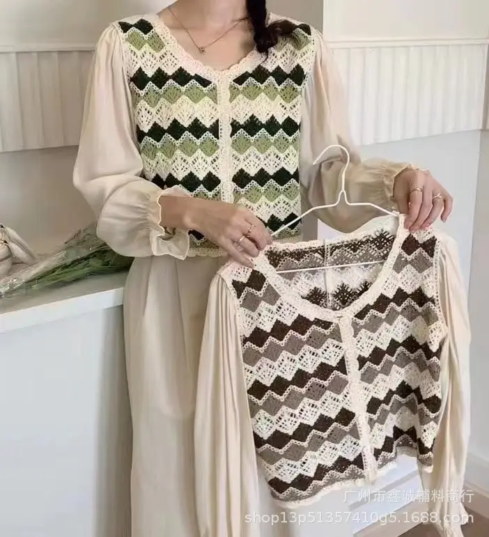 New French Style Embroidered White Shirt with Puff Sleeves - Image 69