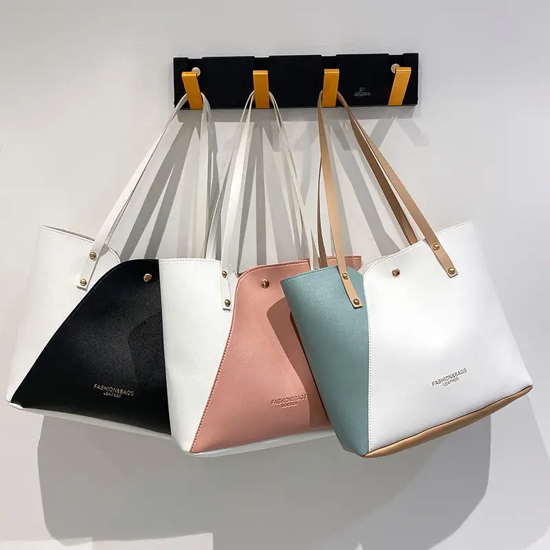 2023 New Fashion Women's Tote Bag Shoulder Bag Set - Image 6