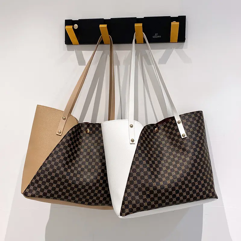 2023 New Fashion Women's Tote Bag Shoulder Bag Set - Image 7