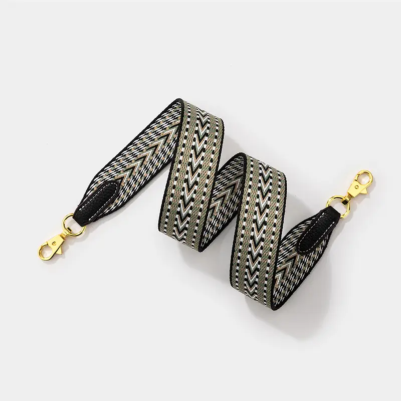 European & American Big Brand Fashion Wax Line Ribbon Wide Shoulder Strap Kelly Bag - Image 3
