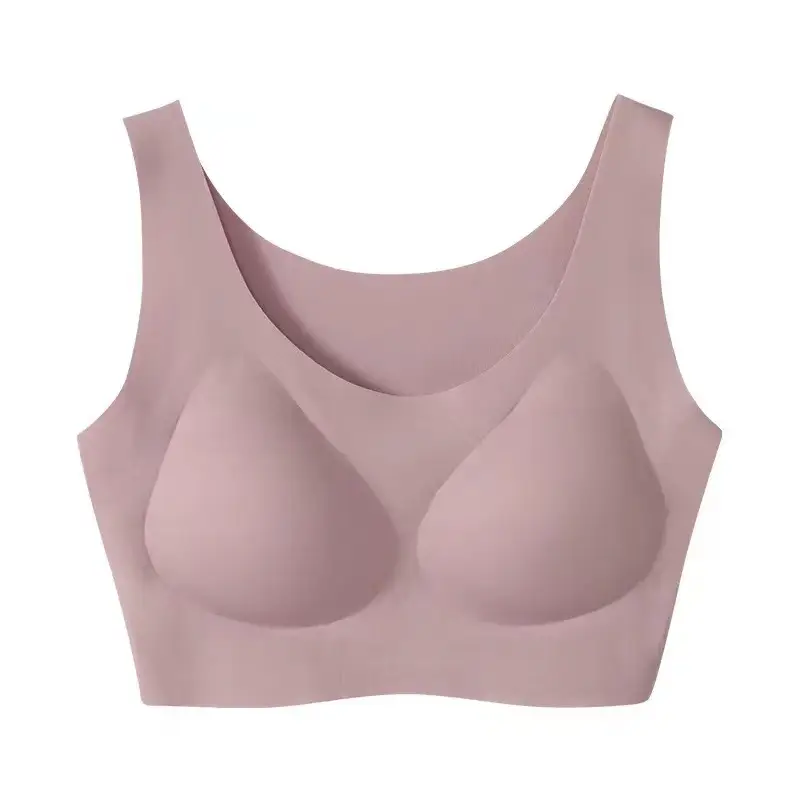 Classic Cloud No Size Vest Underwear Bra No Steel Ring No Seamless Sleeping Underwear for Women