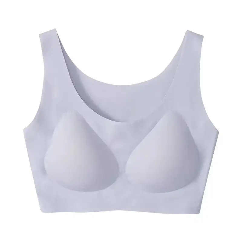Classic Cloud No Size Vest Underwear Bra No Steel Ring No Seamless Sleeping Underwear for Women