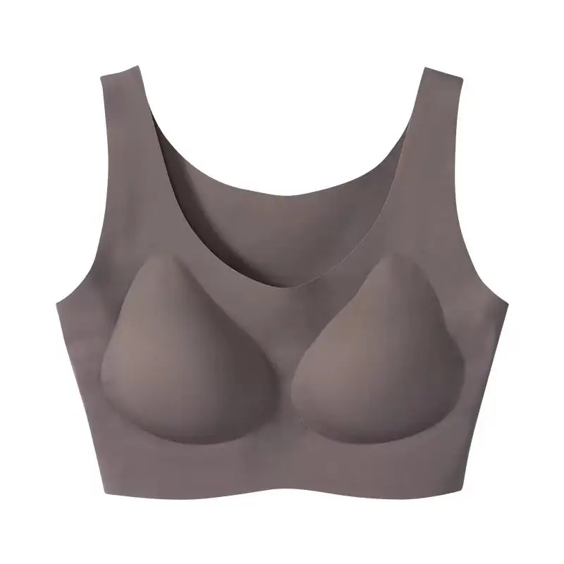 Classic Cloud No Size Vest Underwear Bra No Steel Ring No Seamless Sleeping Underwear for Women