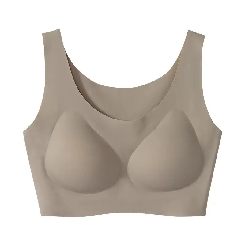 Classic Cloud No Size Vest Underwear Bra No Steel Ring No Seamless Sleeping Underwear for Women