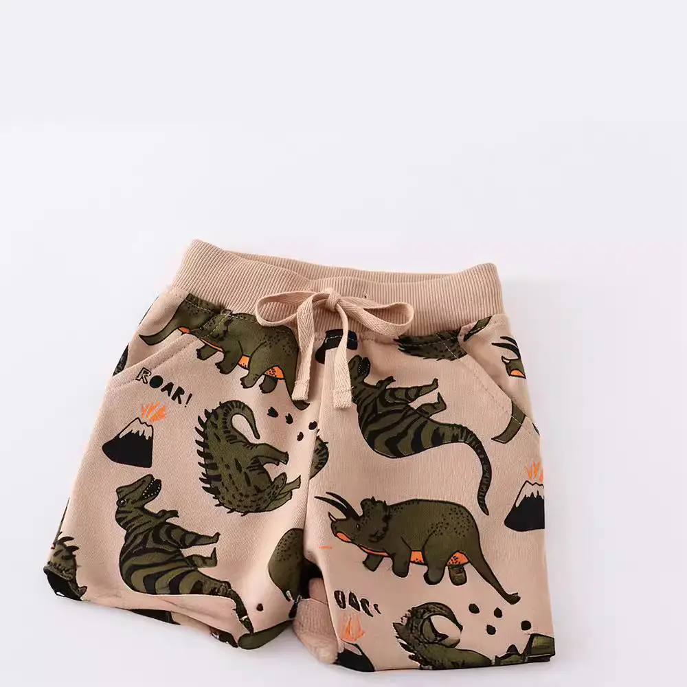 Kids Cotton Dinosaur Pants for Boys Autumn Winter - Image 2