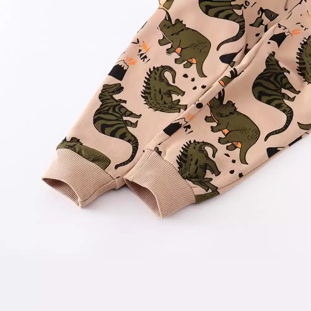 Kids Cotton Dinosaur Pants for Boys Autumn Winter - Image 4