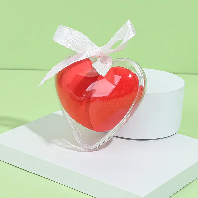Heart-Shaped Dual-Use Makeup Sponge Egg - Image 10