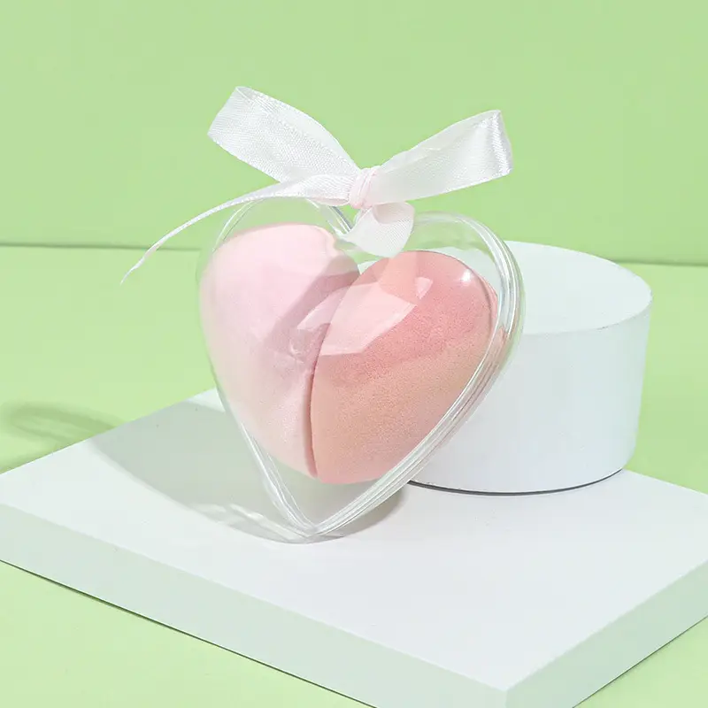 Heart-Shaped Dual-Use Makeup Sponge Egg - Image 5