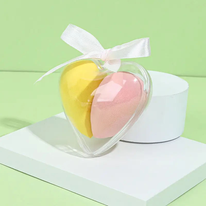 Heart-Shaped Dual-Use Makeup Sponge Egg - Image 6