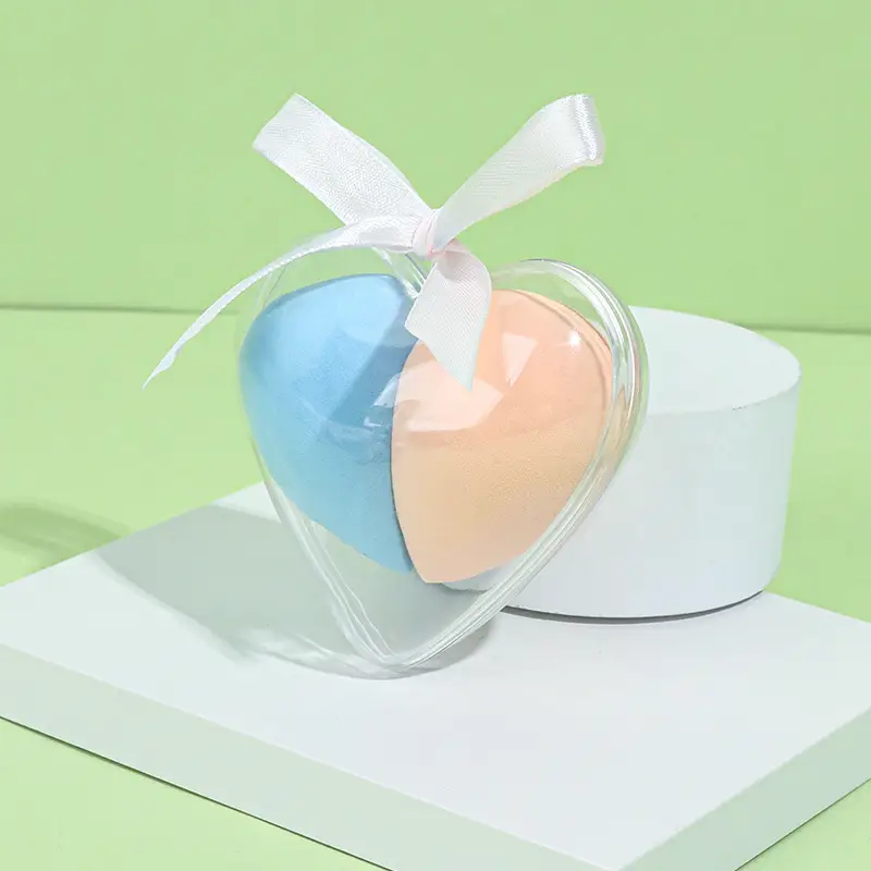 Heart-Shaped Dual-Use Makeup Sponge Egg - Image 8