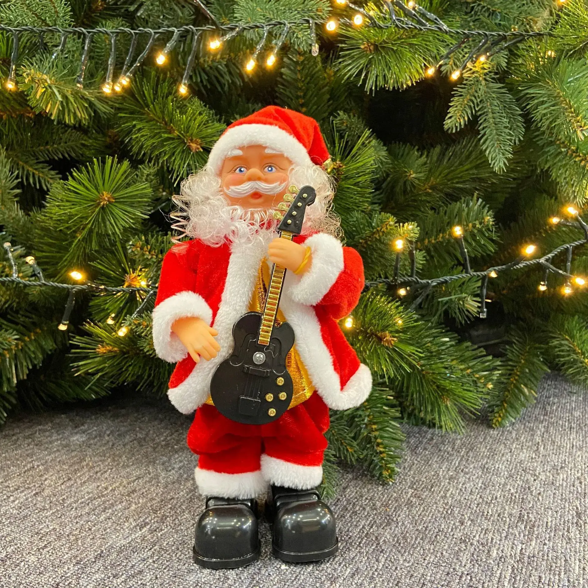 Cross Border Christmas Decor Electric Ladder Santa Climbing Beads - Image 13