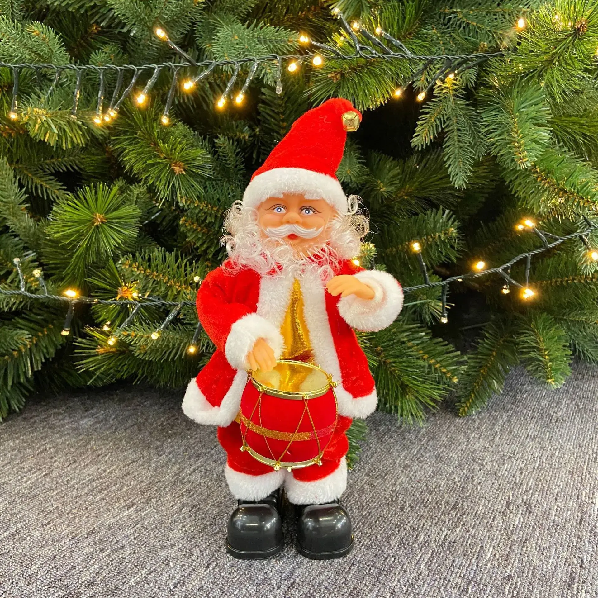 Cross Border Christmas Decor Electric Ladder Santa Climbing Beads - Image 14