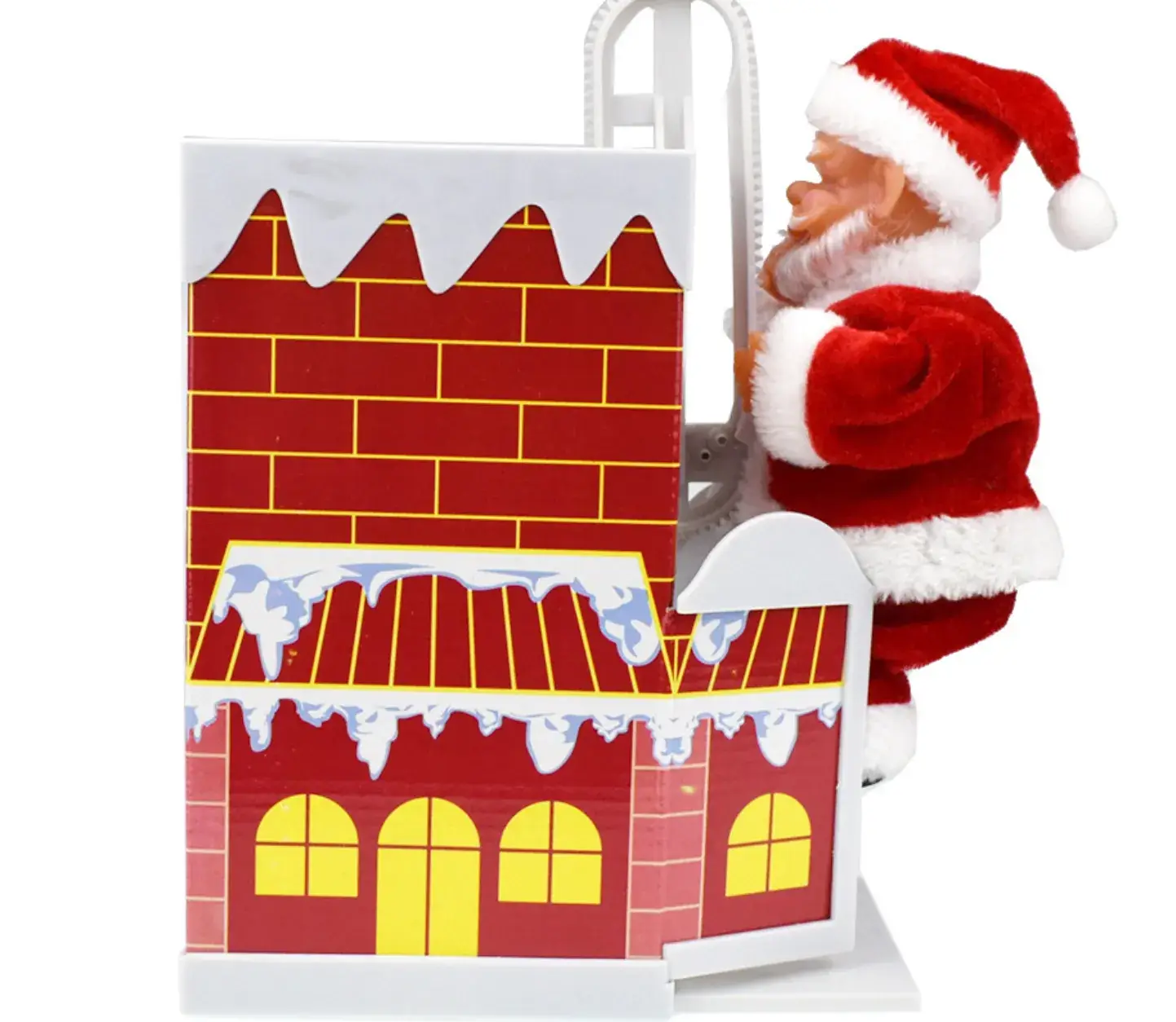Cross Border Christmas Decor Electric Ladder Santa Climbing Beads - Image 8