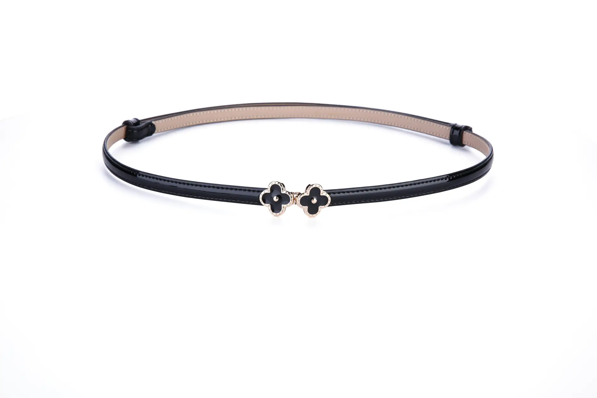 Women's Genuine Leather Thin Waist Chains for Fashion Suit Coat Belt - Image 16