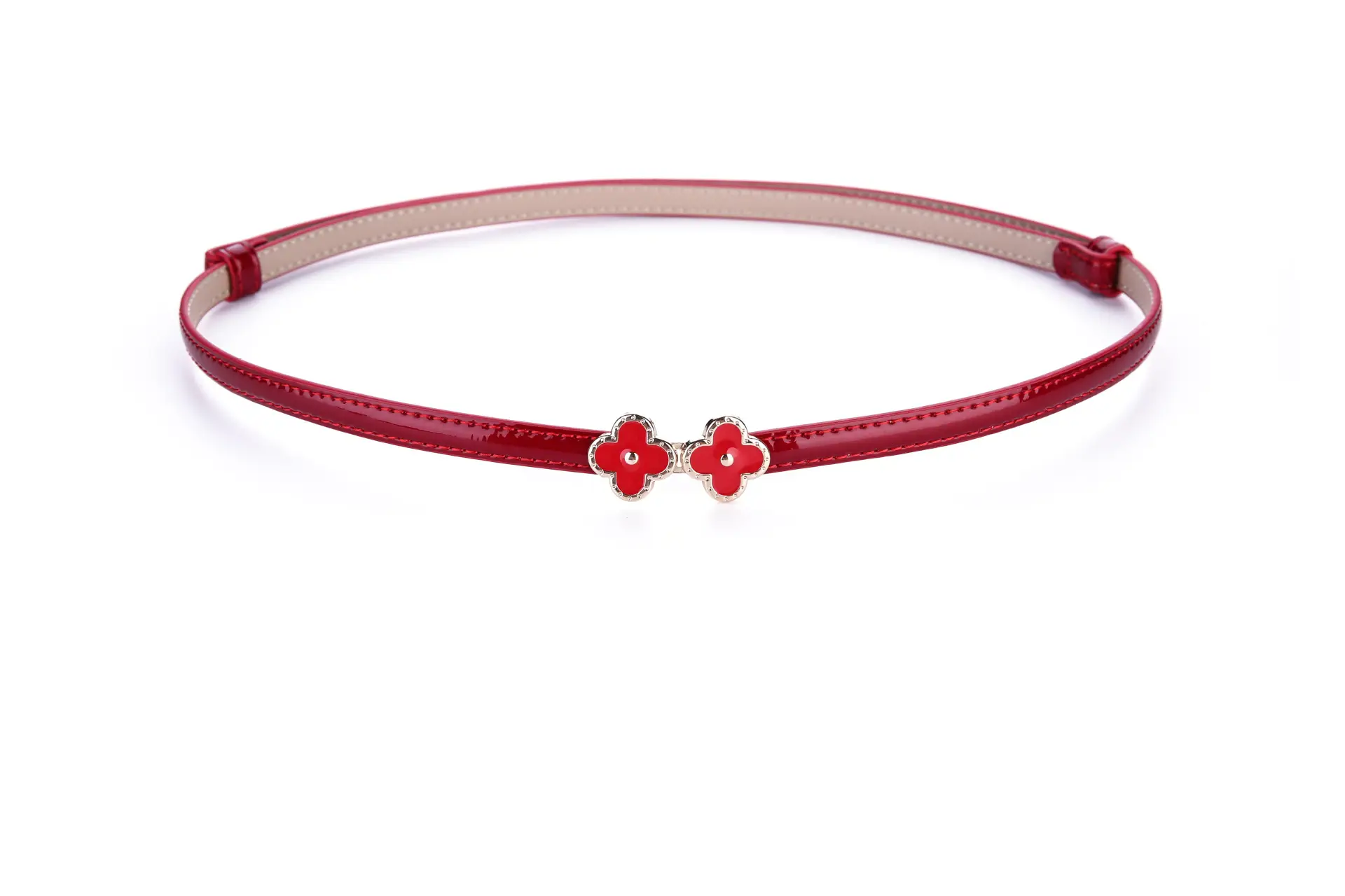 Women's Genuine Leather Thin Waist Chains for Fashion Suit Coat Belt - Image 20