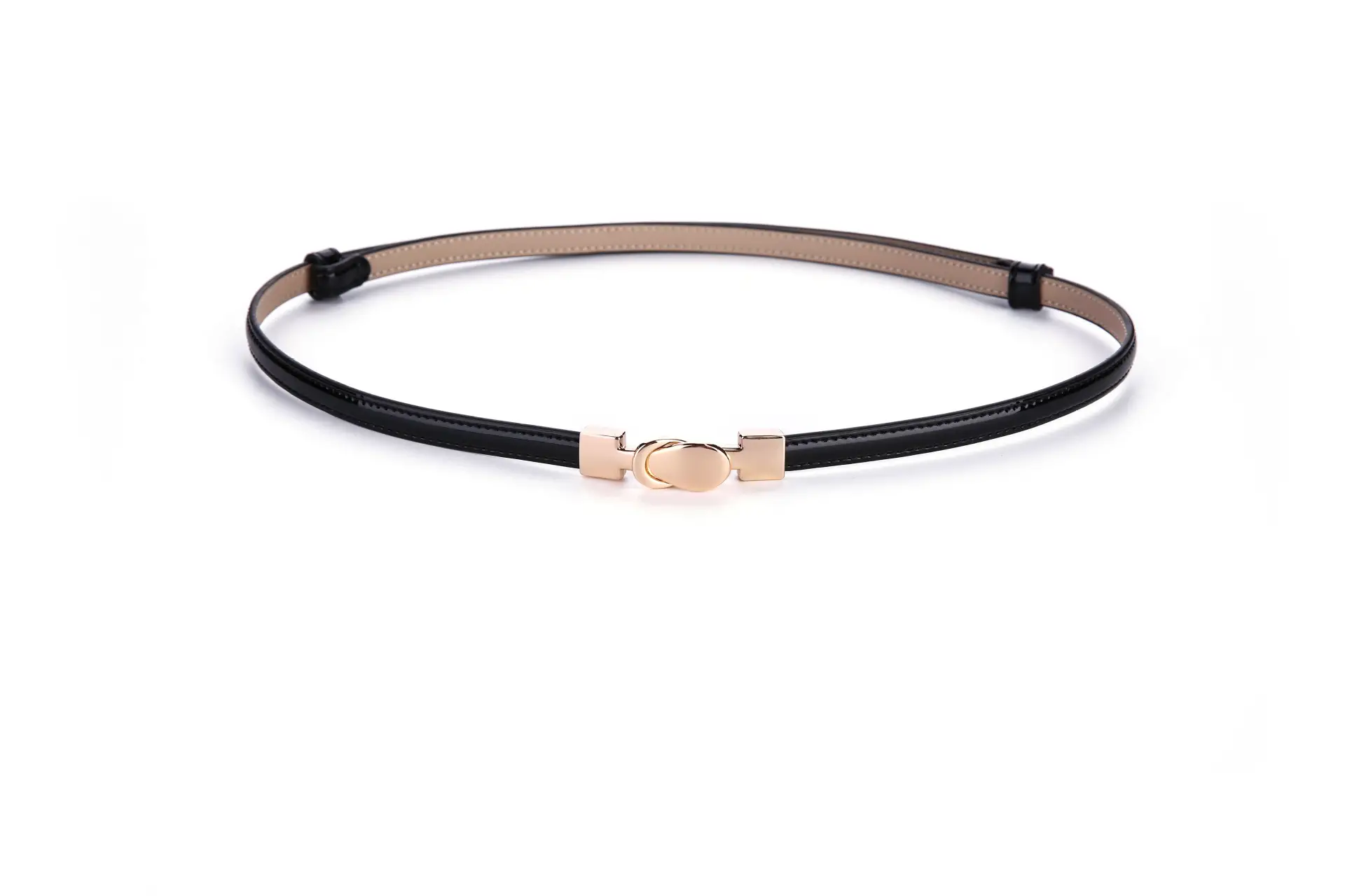 Women's Genuine Leather Thin Waist Chains for Fashion Suit Coat Belt - Image 21