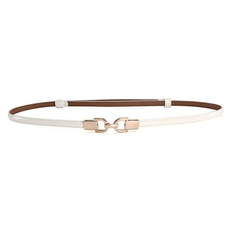 Women's Genuine Leather Thin Waist Chains for Fashion Suit Coat Belt - Image 27