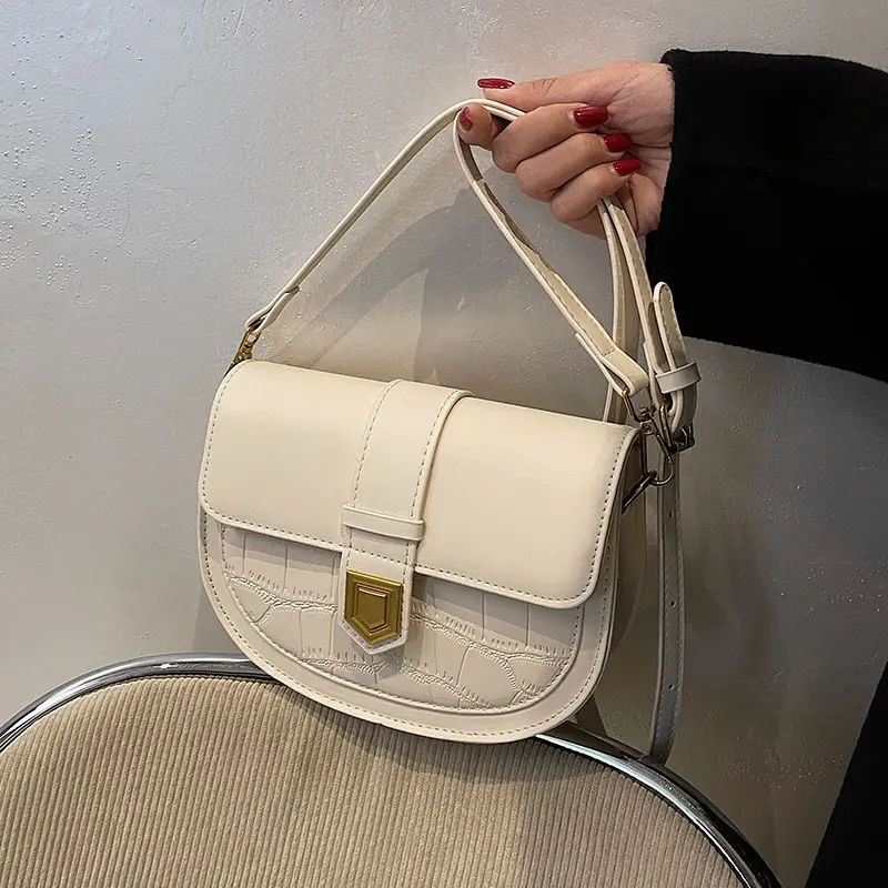 Women's Stone Pattern Shoulder Bag 2023 New Trendy - Image 7