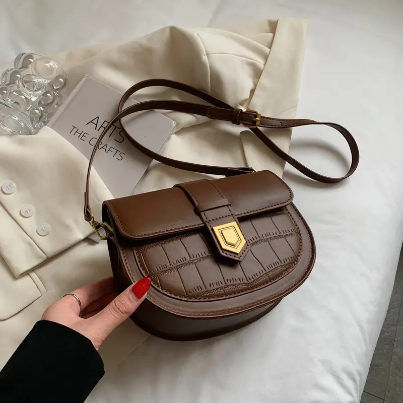 Women's Stone Pattern Shoulder Bag 2023 New Trendy - Image 2