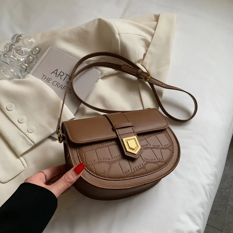 Women's Stone Pattern Shoulder Bag 2023 New Trendy - Image 4