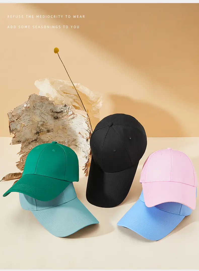 Men Women Cycling Suncap Black Baseball Cap — feature 31