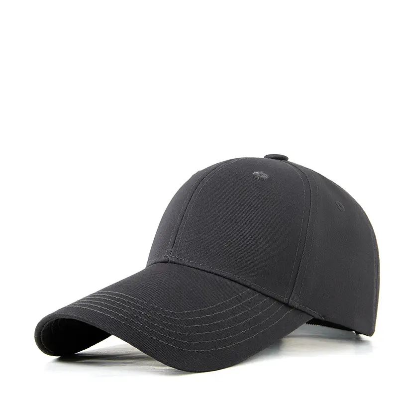 Men Women Cycling Suncap Black Baseball Cap - Image 21