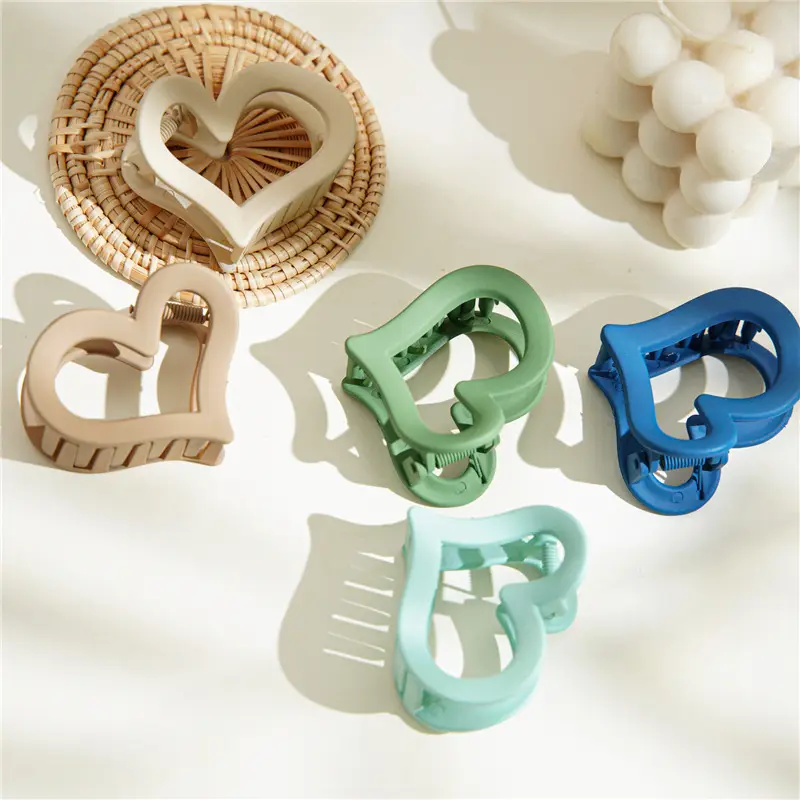 Green Heart Hairpin for Women's Hair Clips - Image 5