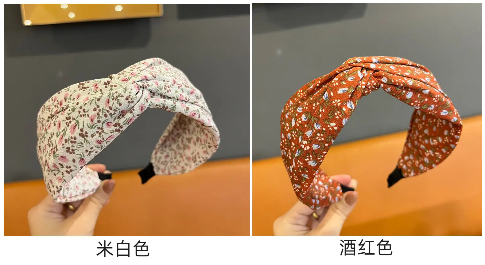 Retro French Wide Brim Hair Bands Pressed Women Summer 2024 — feature 5