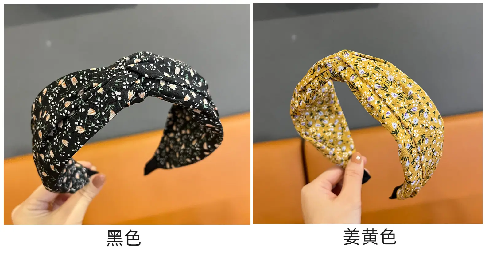 Retro French Wide Brim Hair Bands Pressed Women Summer 2024 — feature 6