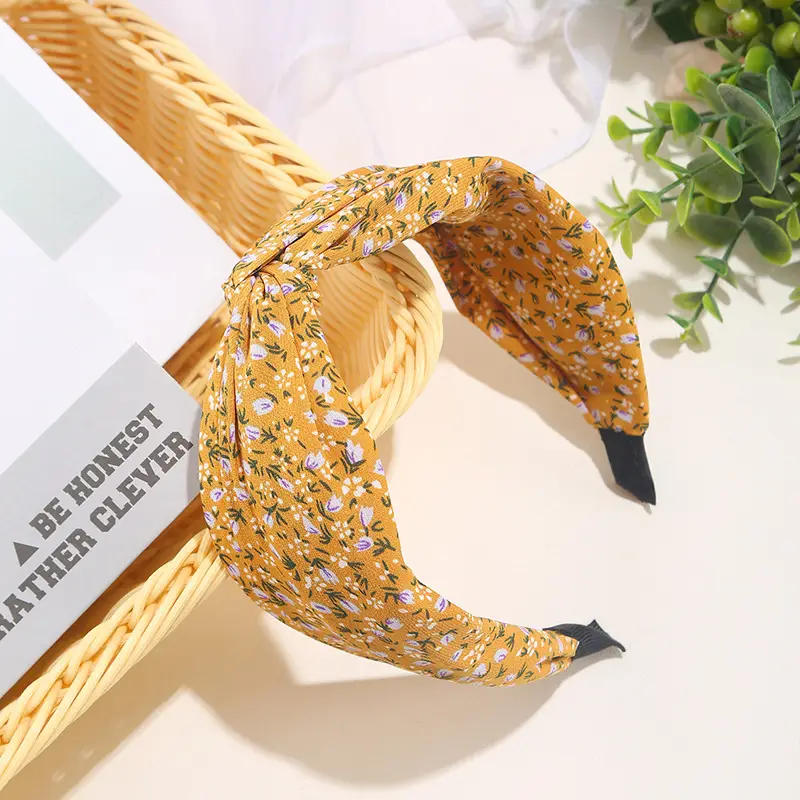 Retro French Wide Brim Hair Bands Pressed Women Summer 2024 - Image 5