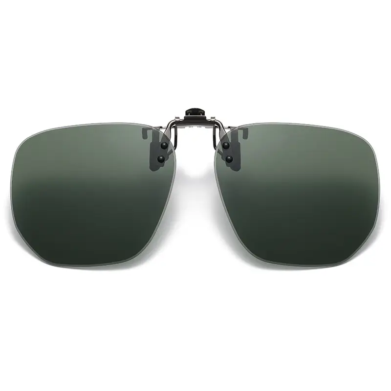 Polarized Sunglasses Clip-On for Women 2025 New European and American Fashion Stylish Myopia Clip-On Dual-Use Color-Changing Sunglasses Clip-On - Image 2