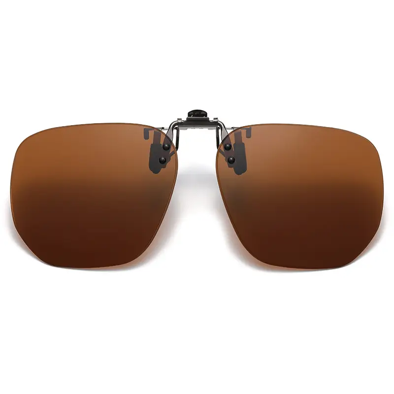 Polarized Sunglasses Clip-On for Women 2025 New European and American Fashion Stylish Myopia Clip-On Dual-Use Color-Changing Sunglasses Clip-On - Image 4