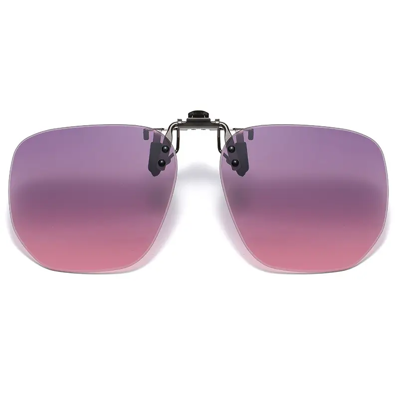 Polarized Sunglasses Clip-On for Women 2025 New European and American Fashion Stylish Myopia Clip-On Dual-Use Color-Changing Sunglasses Clip-On - Image 5
